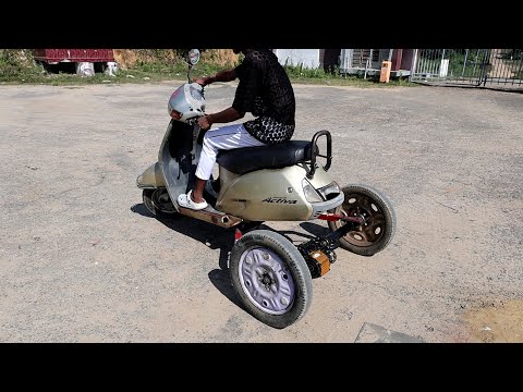 Homemade Heavy Duty Electric Differential Bike