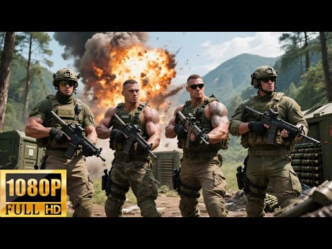 日军搜捕特种兵，四大特种兵伪装成农民，完美配合全歼日军 #new #movie #war #film