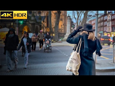 Exploring NOTTING HILL & Portobello Road in Stunning 4K HDR | London Walk 🎥🏙️