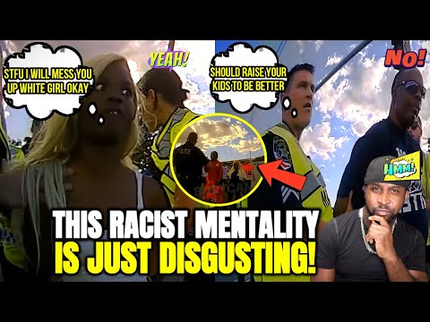 Stereotypical Ghetto Black Family Think They Can Protest Racism In Traffic Without Consequences