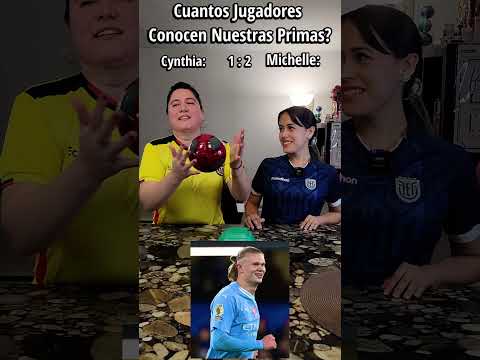 Cuantos Jugadores Conocen Nuestras Primas? #shorts