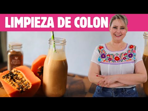 Limpia el colon con este remedio casero Licuado de Papaya