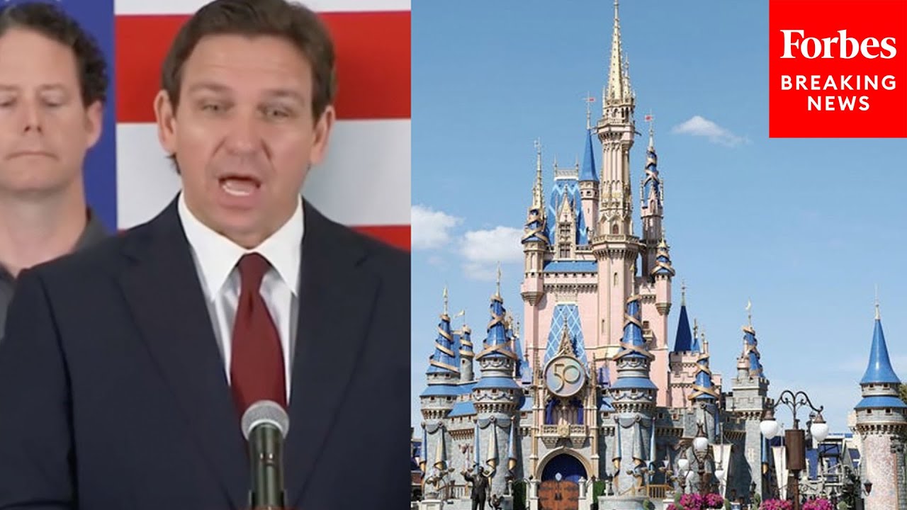 JUST IN: DeSantis Ends ‘Corporate Kingdom’ And Takes Control Of Disney World’s Special District