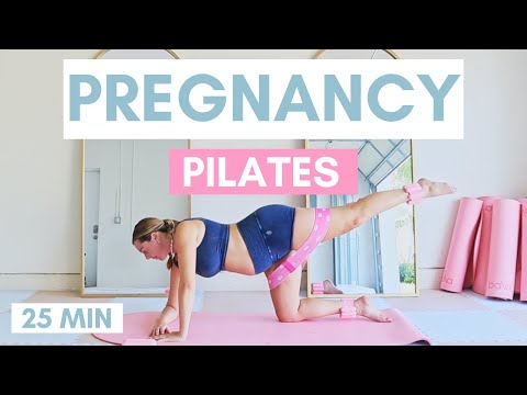 Pregnancy Pilates | 25-Min Prenatal Pilates for Pregnancy (1st, 2nd and 3rd Trimester Safe)