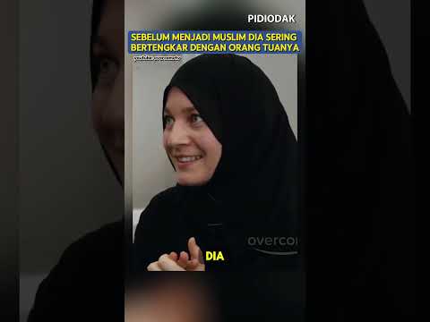 Wanita Ukraina - Gembira Dilamar Pria Muslim #mualaf #muallafdunia #shorts