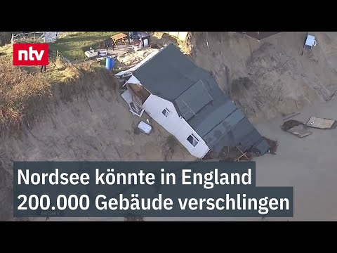 Küstenerosion beschleunigt sich: Nordsee könnte in England 200.000 Gebäude verschlingen | ntv