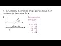 Exploring Parallel Lines and Transversals