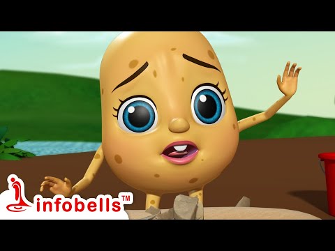 Why is Aloo baby Crying | Kids Cartoons & Aloo Kachaloo Cartoons | Infobells #kidscartoons
