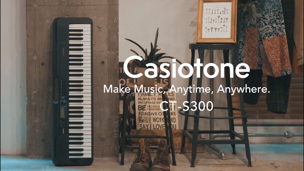 Casio Casiotone CT-S300 - Video