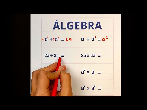 GUÍA definitiva de ALGEBRA - Aprende algebra :)