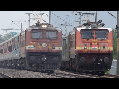 RED Monster WAP-4  at Full Speed | Frequently ASKED Train Videos FATV EPISODE No 91 | IndianRailways