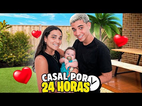 VIRAMOS UM CASAL POR 24 HORAS!