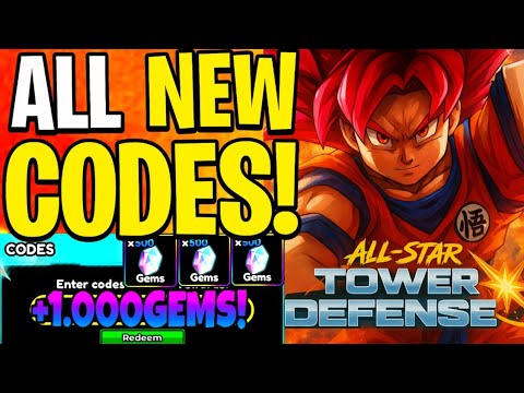 ⭐ TODOS os CÓDIGOS FUNCIONANDO All Star Tower Defense X ROBLOX (Julho 2025)