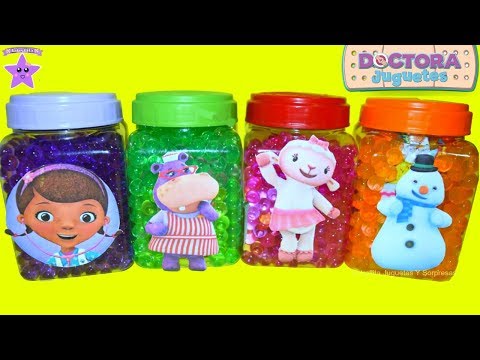 Juguetes Sorpresas en Orbeez de colores DOCTORA JUGUETES, maletín sorpresa, cajitas sorpresas