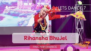 Rihansha Bhujel | Grand Finale Performance | Let’s Dance Season 7 | Senior Category | Nepal