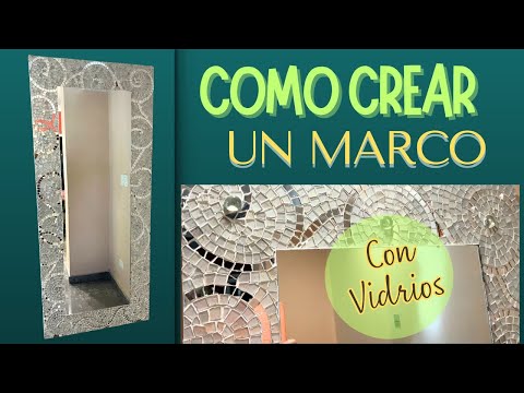 Marco de ESPEJO imitación '𝐍𝐀𝐂𝐀𝐑' 🪞Mosaiquismo