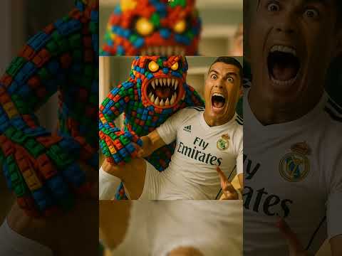 Ronaldo is in a mess being "choked" 😱