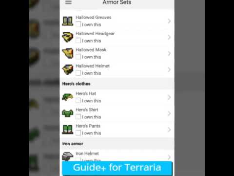 Guide For Terraria Helper 121 ดาวนโหลด Apkสำหรบแอนด - terraria roblox id