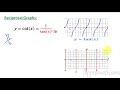 Reciprocal Trigonometric Functions and Graphs