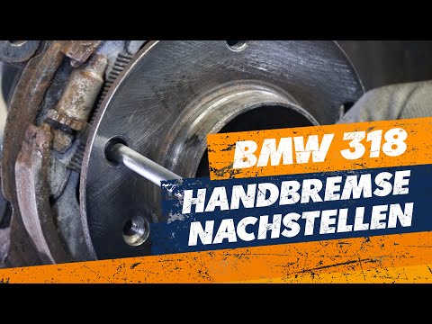 Handbremse einstellen am BMW 3er E46 | Grundeinstellung | Tutorial