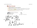 Solving Equations with Variables