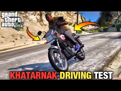 Ye Kesa Driving Test Hai Bhai😥 Ultimate Challenge ( GTA 5)