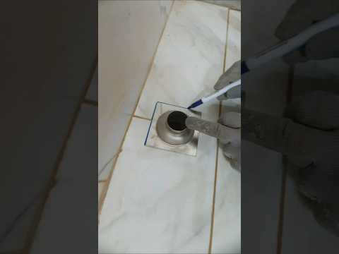تركيب مدخل صرف الحمام #plumbing #diy #electrician
