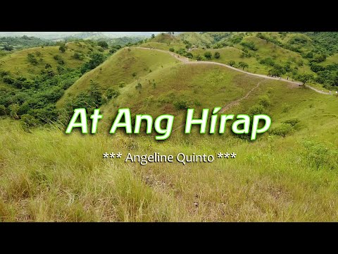 AT ANG HIRAP – (Karaoke Version) – in the style of Angeline Quinto