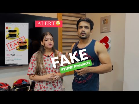 Fake FTUNE skin products revealed by faraz stunt rider