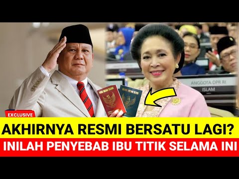 ALHAMDULILLAH PAK PRABOWO SUBIANTO BUAT IBU TITIK SUHARTO MAKIN CINTA DAN BANGGA,RELA LAKUKAN INI?