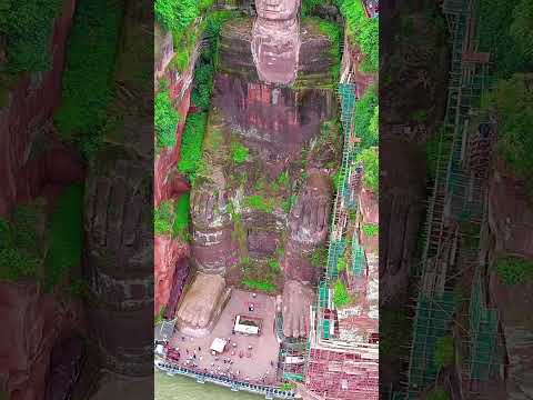 Leshan Giant Buddha in Sichuan Province#SHorts