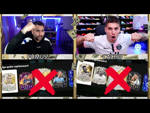 FUT DRAFT MILLONARIO DESCARTANDO ICONOS VS CACHO !!!