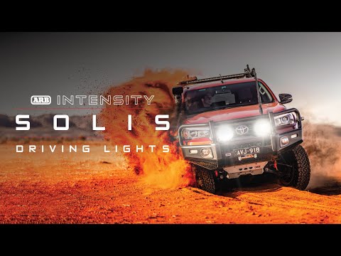 Додаткова фара ARB Intensity SOLIS LED (розсіяне світло) SJB36F - Відео
