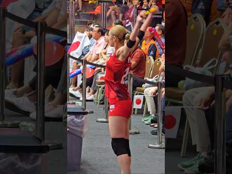 ดูความน่ารักของ Yoshino sato #volleyball #วอลเลย์บอล #volleyballworld #japanvolleyball #volley