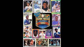Junk Wax Journey: 1989 Rookie Break #1! | COUNT THE KID CHALLENGE!