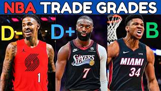 Reacting to ESPN's NBA Trade Grades for EVERY Trade this Offseason/Summer! (They hate Ja Morant..)