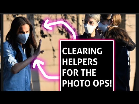 Meghan and Harry Using California Wildfires To Grift Making People Move So They Can Take Pictures!