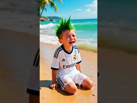 Ronaldo Made a Dragon Hoverboard for His Sonโฆ But Messi Stole It! ๐๐น #ronaldo #messi