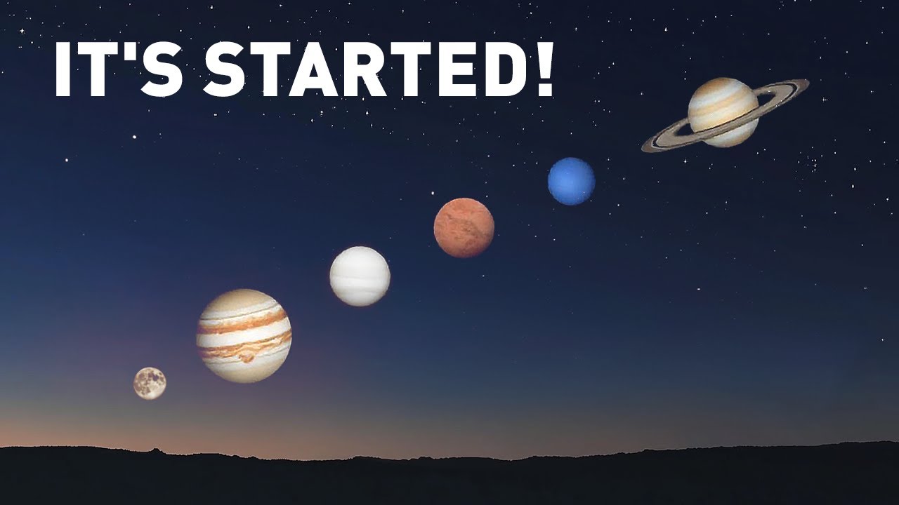 Rare Planetary Alignment: A Once-in-a-Lifetime Events You Can’t Miss!