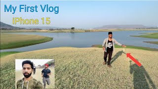 My First Vlog With iPhone 15 ⛰️🤳 #mountianvlog #iphone15 #viralvlogs