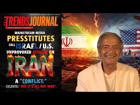 MEDIA PRESSTITUTES CALL ISRAEL/U.S. UNPROVOKED ATTACKS ON IRAN A CONFLICT. CELENTE: IT'S ALL OUT WAR