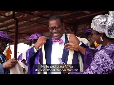 Bank Video on President Adesina's Gender Advocacy Wins Two International Awards