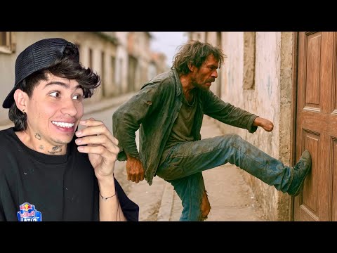 Tumba puertas con Habitantes de calle 💀 // Andy