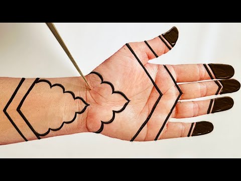 Front hand Mehndi design | Easy Simple Full hand Mehndi design | Mehandi designs | Mehndi designs