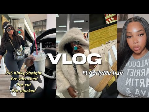 Gimme the WIG! Natural Texture Styling Tips for Beginners NO GLUE NEEDED |7×5 Kinky Straight