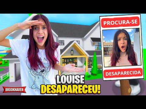 Louise desapareceu no cabeleireiro de brookhaven*Quem levou ela? (Jessica Sousa games).