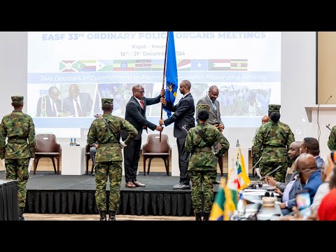 Rwanda hands over leadership of Eastern Africa Standby Force to Somalia || EASF celebrating 20 years