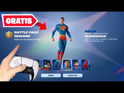 Como CONSEGUIR GRATIS *PASE DE BATALLA SUPERHEROES* FORTNITE CAPÍTULO 6 TEMPORADA 3 🎁