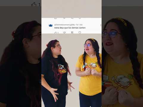 mi gemela no deja que los demás canten!!! 😤