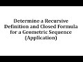 Understanding Geometric Sequences